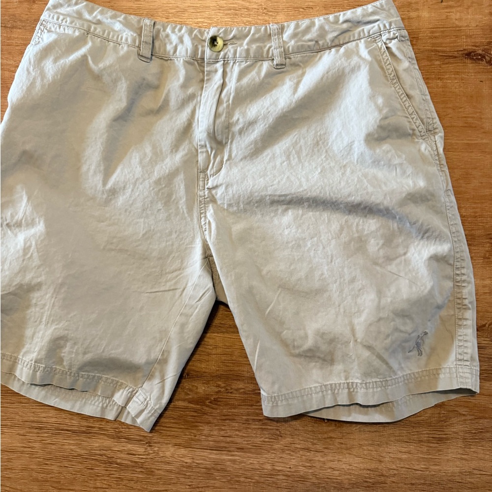 Toes on the Nose - Classic Tan Men's Flat Front Shorts size 32
